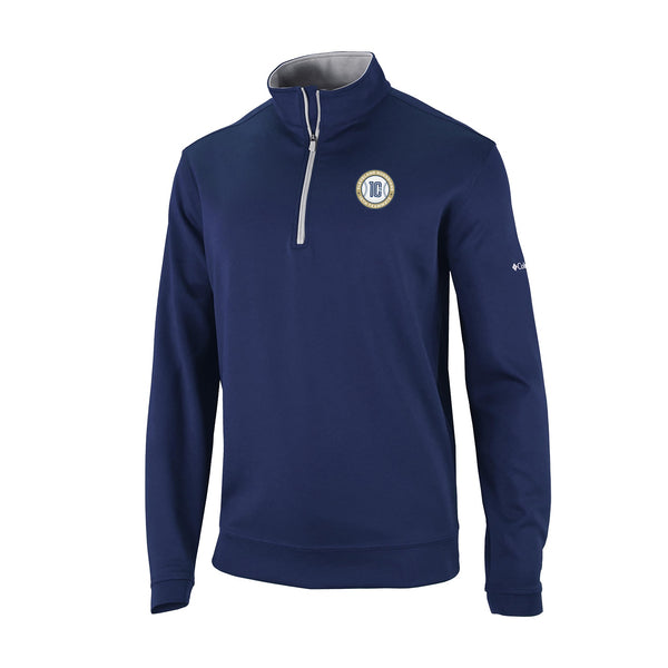 10th Teammate - Men's Omni-Wick Wickham Hills 1/4 Zip - collegiate navy