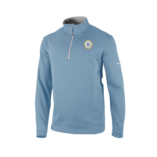 10th Teammate - Men's Omni-Wick Wickham Hills 1/4 Zip - White Cap