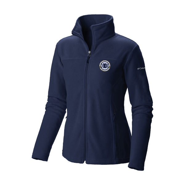 10th Teammate - Women's Give and Go II Full Zip Fleece - collegiate navy
