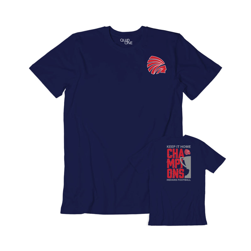 Silver Trophy - Classic Tee - Navy