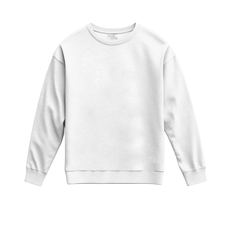 Silver Trophy - Classic Crew - White