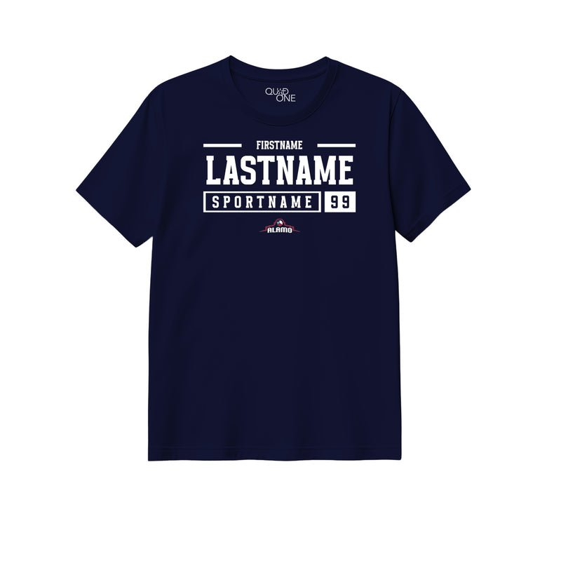 Womens Semi-Fitted Classic Tee - Navy