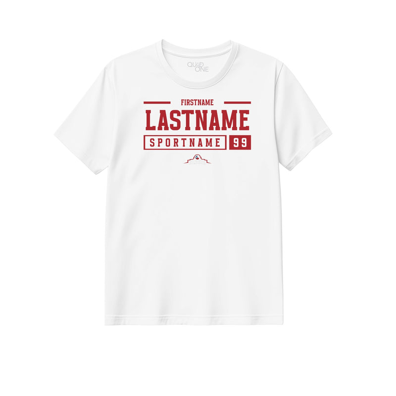 Womens Semi-Fitted Classic Tee - White