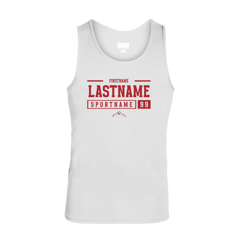 Men's Performance Tank - white