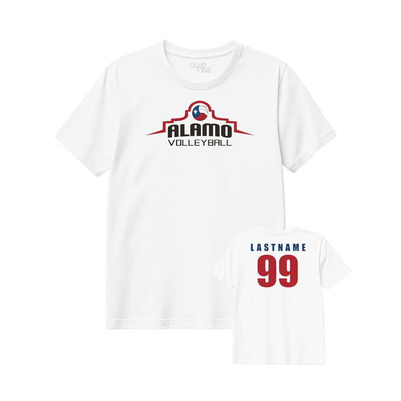 Womens Semi-Fitted Classic Tee - White