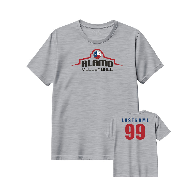 Womens Semi-Fitted Classic Tee - Light Grey