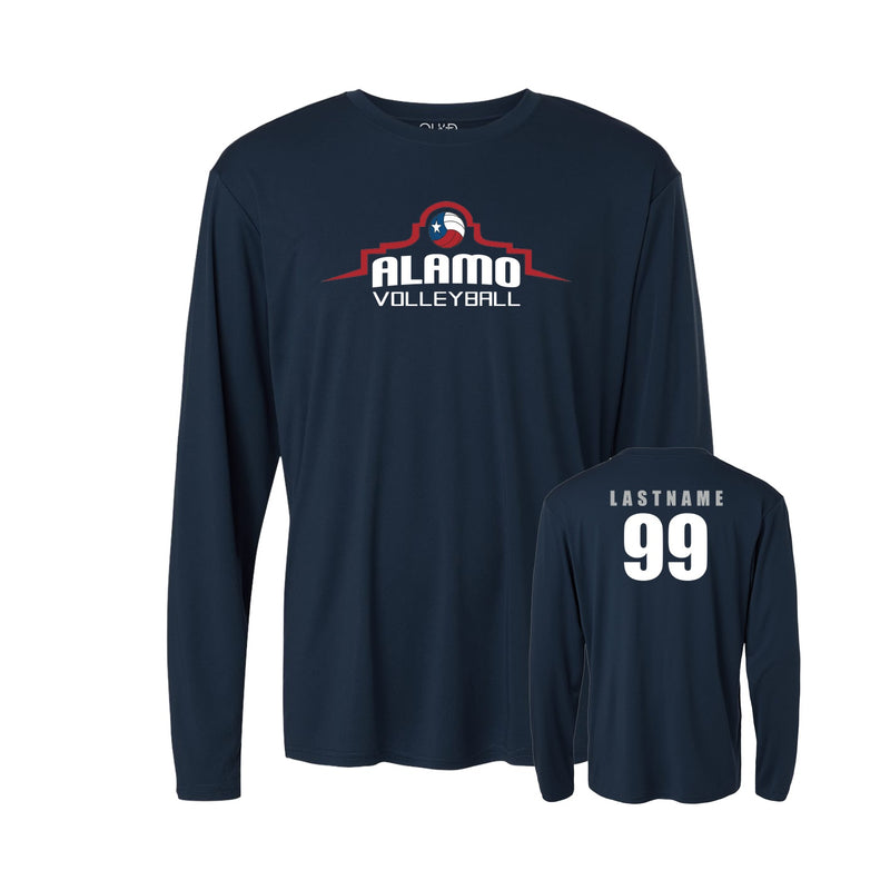 Performance Long Sleeve T-Shirt - Navy