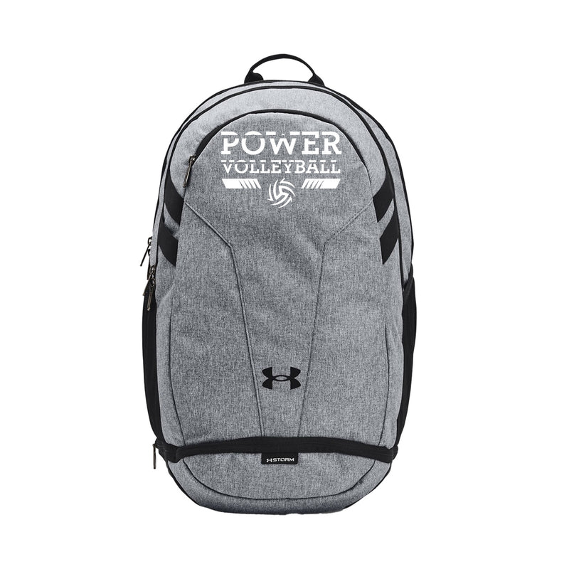 UA Hustle 5.0 Team Laptop Backpack - Pitch Grey