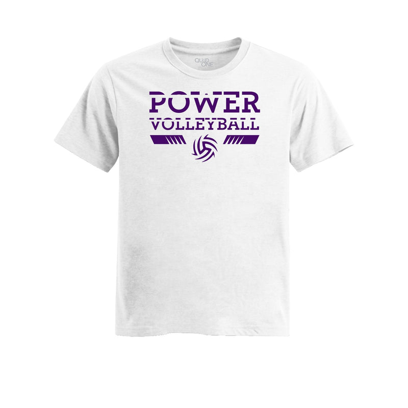 Womens Fitted Triblend Tee - Heather White
