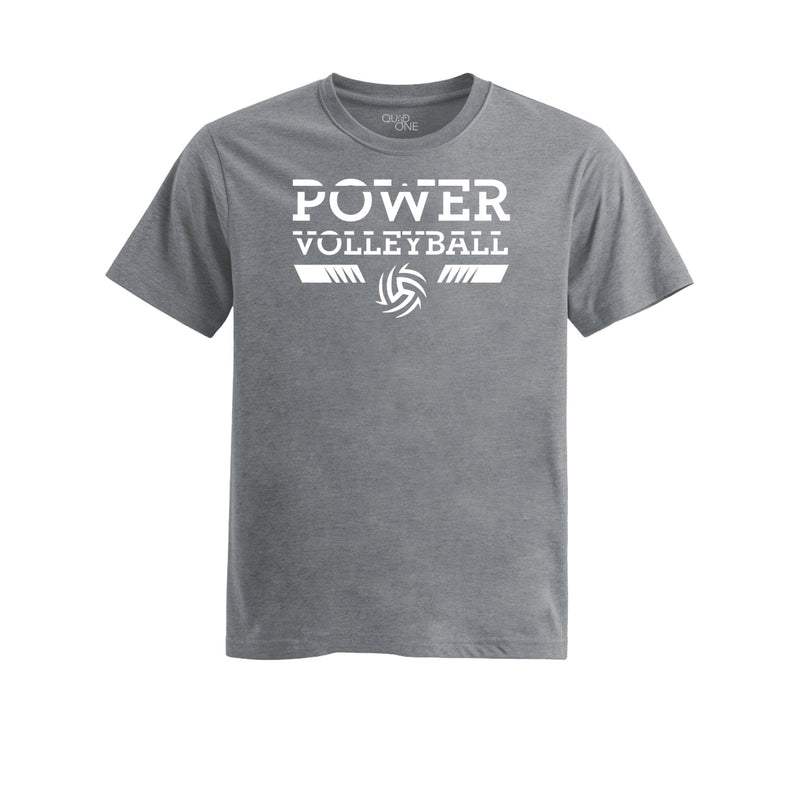 Womens Fitted Triblend Tee - Heather Grey