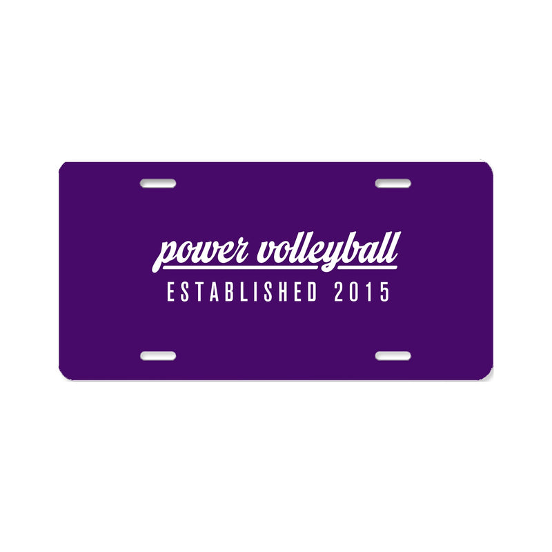 Aluminum License Plate
