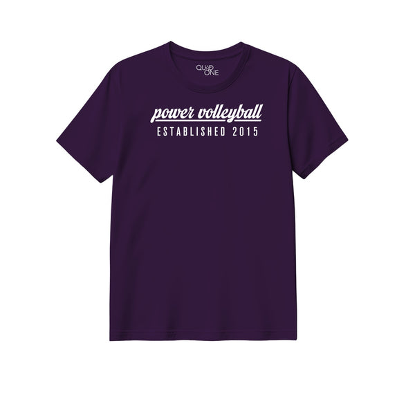 Womens Semi-Fitted Classic Tee - Purple