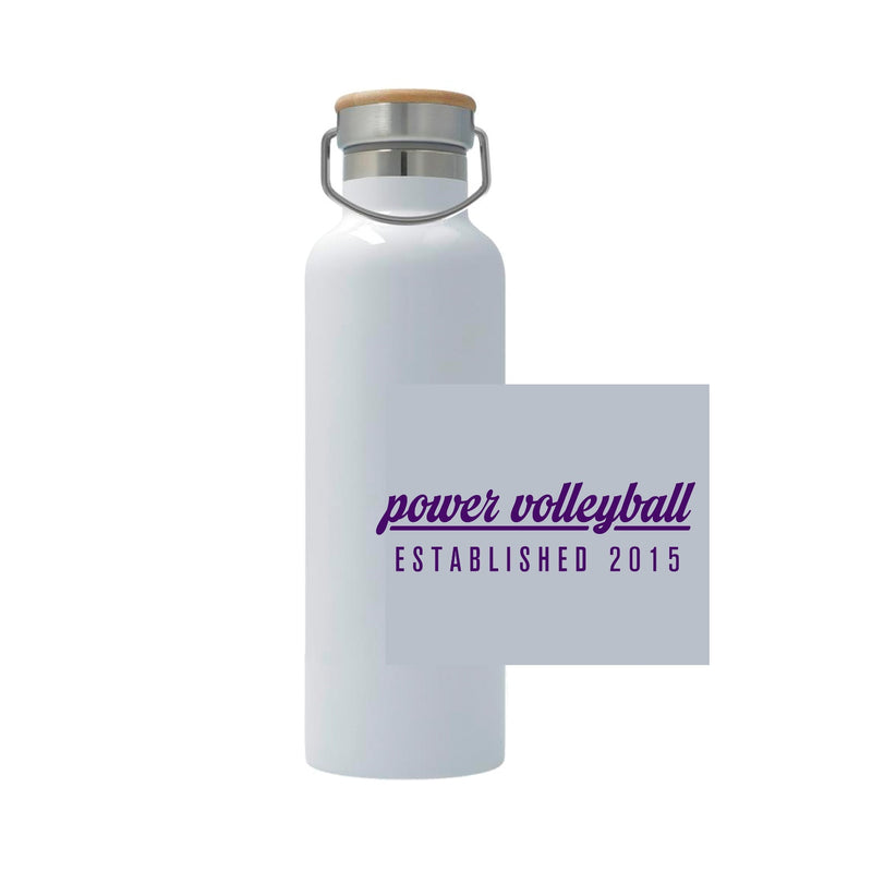 25oz Stainless Steel Thermos - white