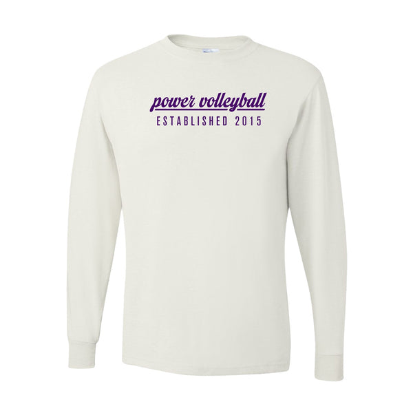 Dri-Power Long Sleeve T-Shirt - White