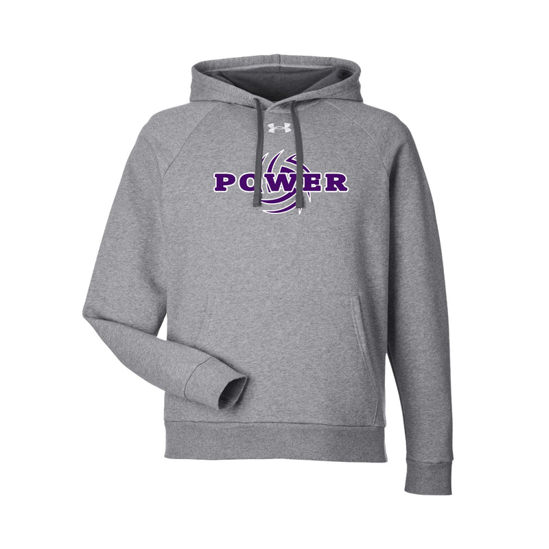 UA Rival Fleece Hooded Sweatshirt - Grey Light Heather