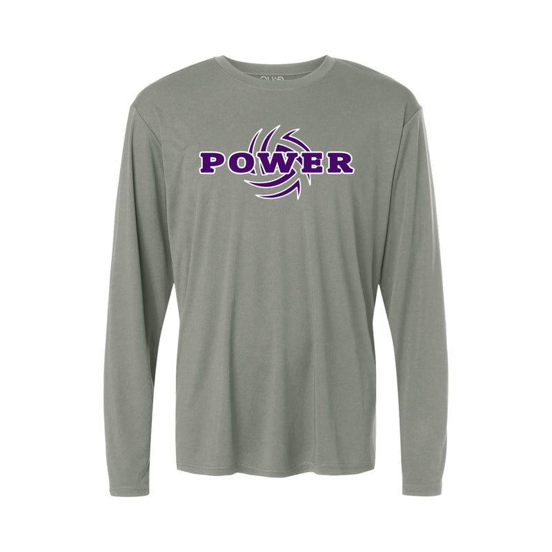 Performance Long Sleeve T-Shirt - Light Grey