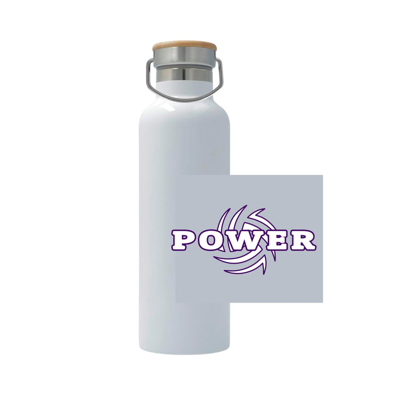 25oz Stainless Steel Thermos - white