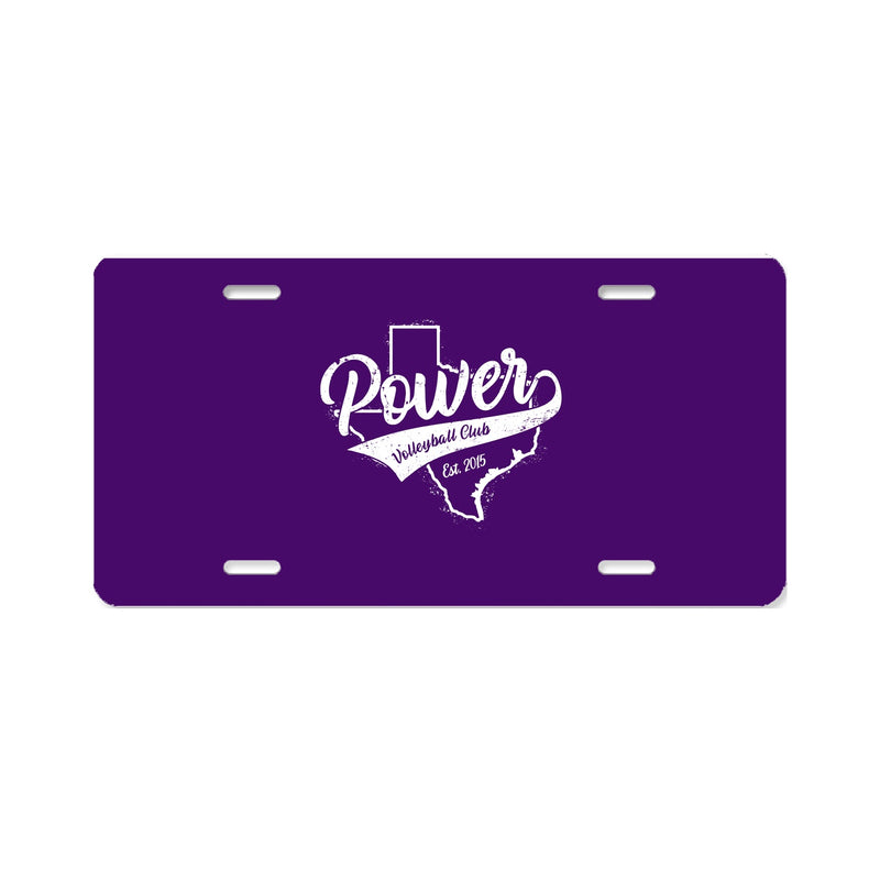 Aluminum License Plate