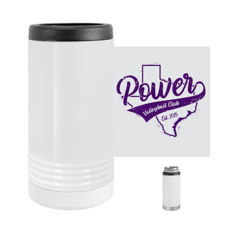 Polar Camel Slim Beverage Holder - White