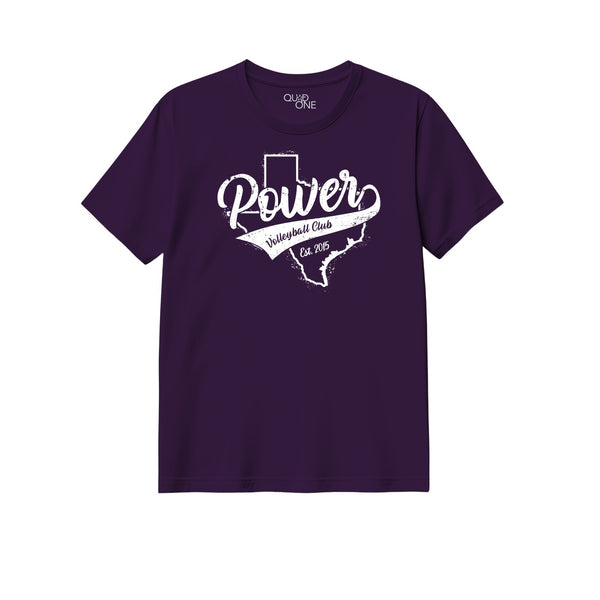 Womens Semi-Fitted Classic Tee - Purple