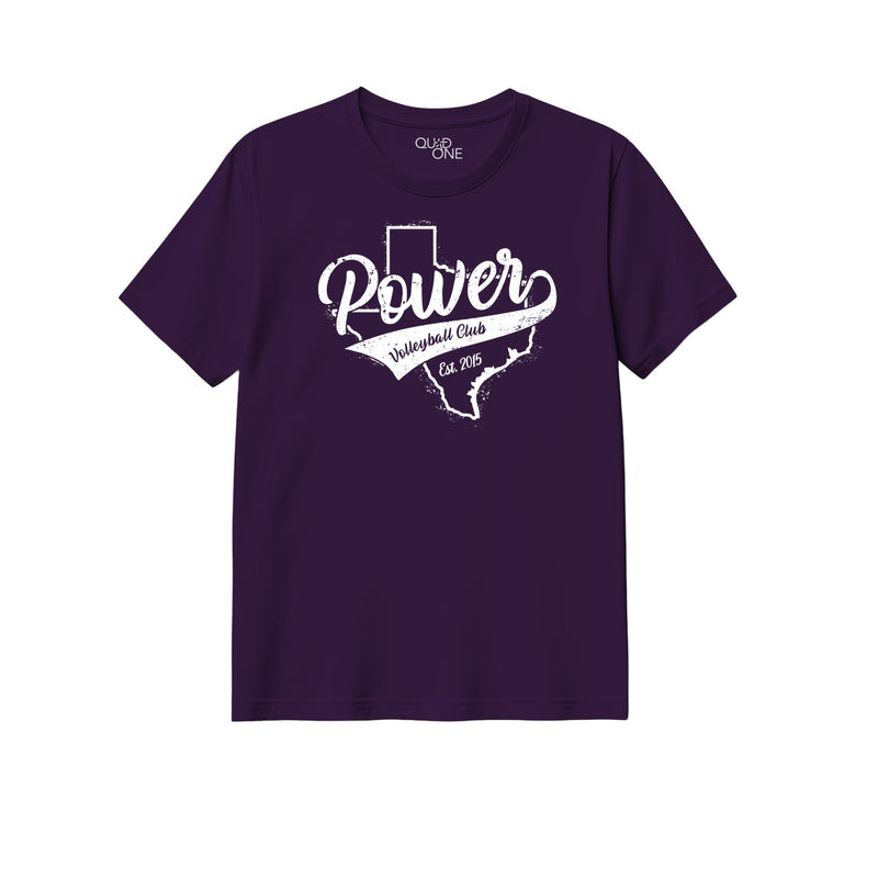 Womens Semi-Fitted Classic Tee - Purple