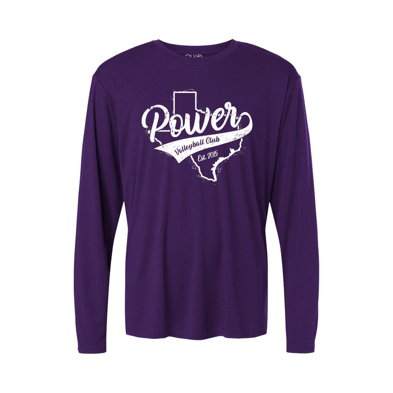 Performance Long Sleeve T-Shirt - Purple