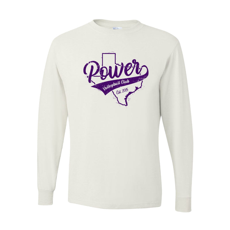 Dri-Power Long Sleeve T-Shirt - White