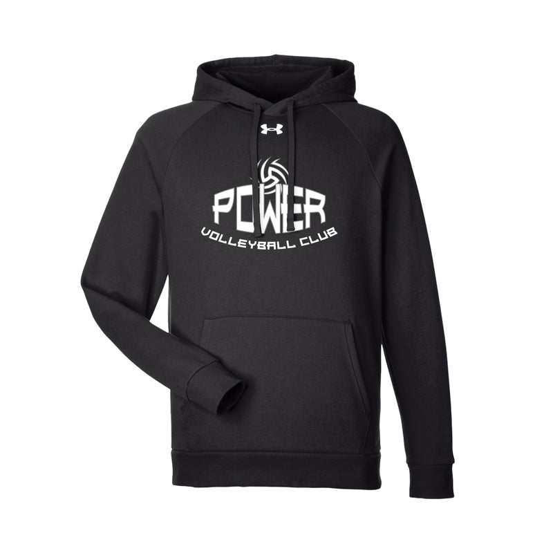 UA Rival Fleece Hooded Sweatshirt - Black