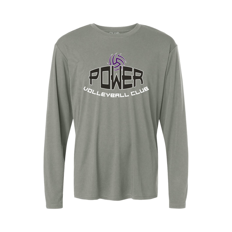 Performance Long Sleeve T-Shirt - Light Grey