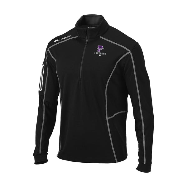 Men's Omni-Wick Shotgun 1/4 Zip - black