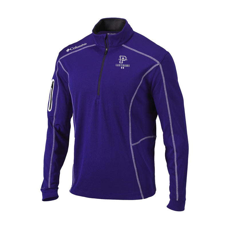 Men's Omni-Wick Shotgun 1/4 Zip - uw purple