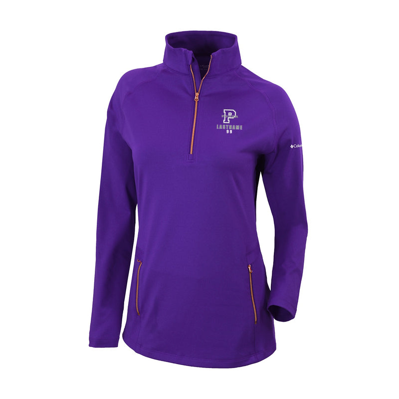 Women's Omni-Wick Outward Nine 1/4 Zip - uw purple