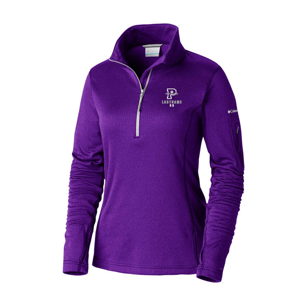 Women's Park View Half Zip Fleece - uw purple