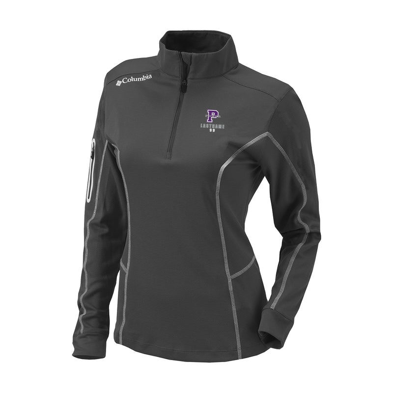 Women's Omni-Wick Womens Shotgun 1/4 Zip - Forged Iron