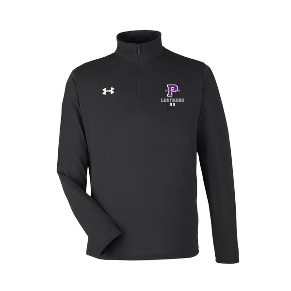 UA Team Tech Quarter-Zip Pullover - Black