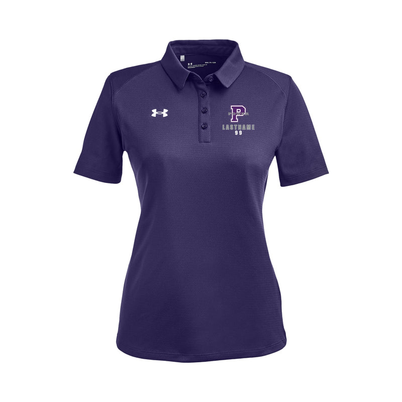 UA Womens Tech Polo - Purple