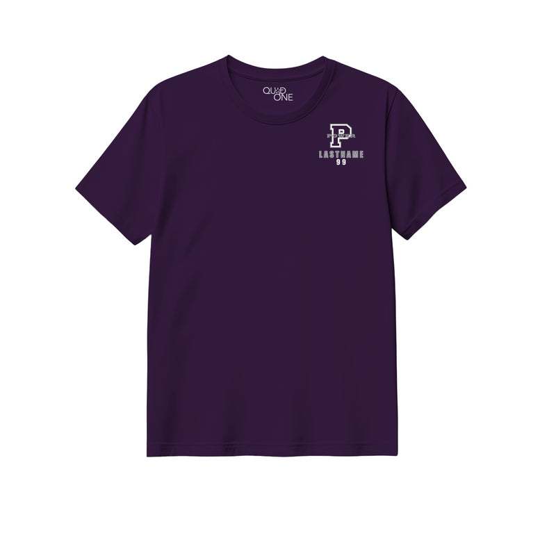 Womens Semi-Fitted Classic Tee - Purple