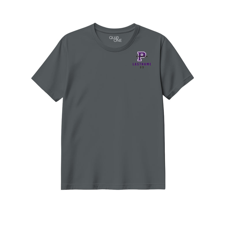Womens Semi-Fitted Classic Tee - Dark Grey