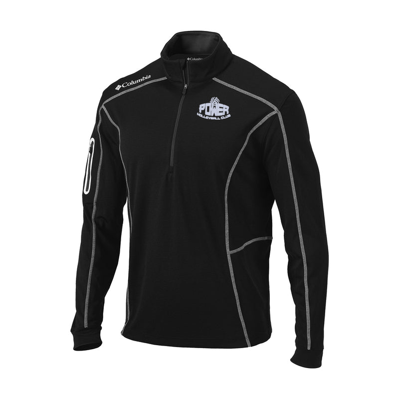 Men's Omni-Wick Shotgun 1/4 Zip - black