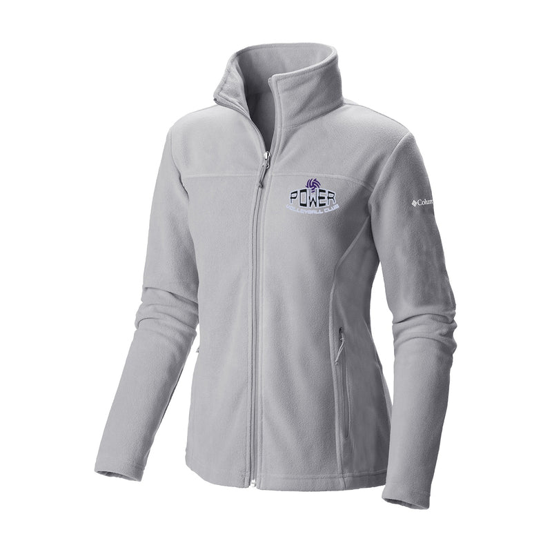 Women's Give and Go II Full Zip Fleece - cool grey