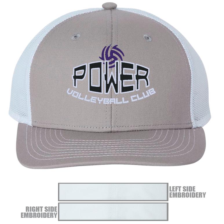 The Game Everyday Trucker Cap - grey/ white