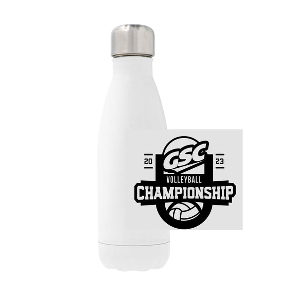 12oz Stainless Steel Water Bottle - White