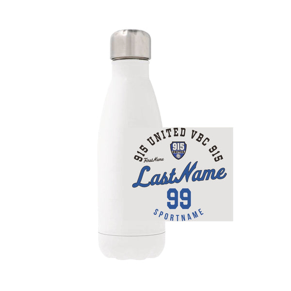 12oz Stainless Steel Water Bottle - White