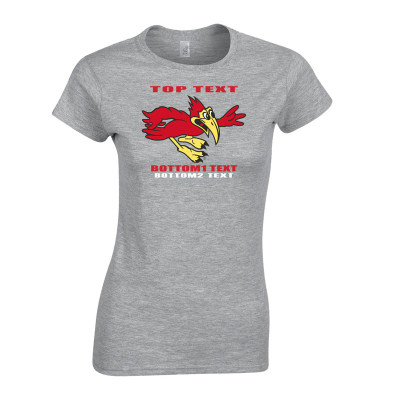 Women's Semi-Fitted Classic T-Shirt  - Sport Grey