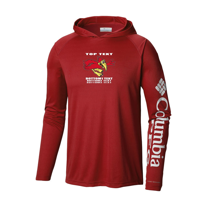 Men's Terminal Tackle Hoodie - intense red