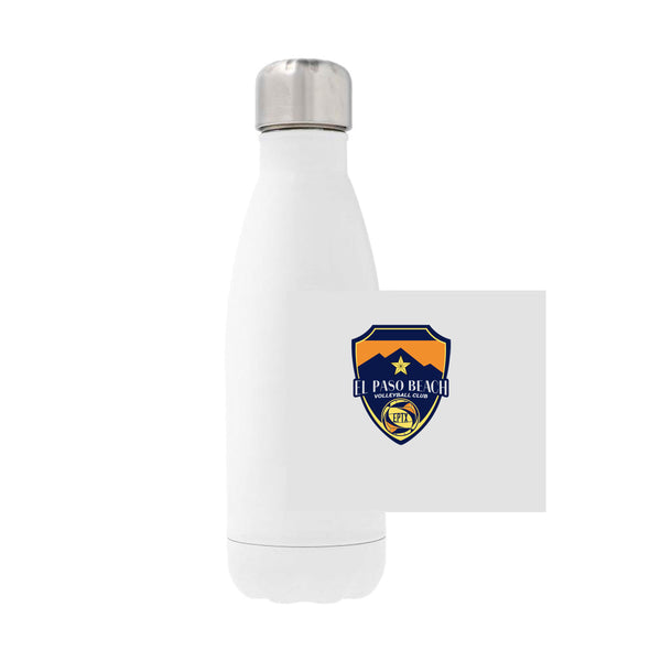 12oz Stainless Steel Water Bottle - White