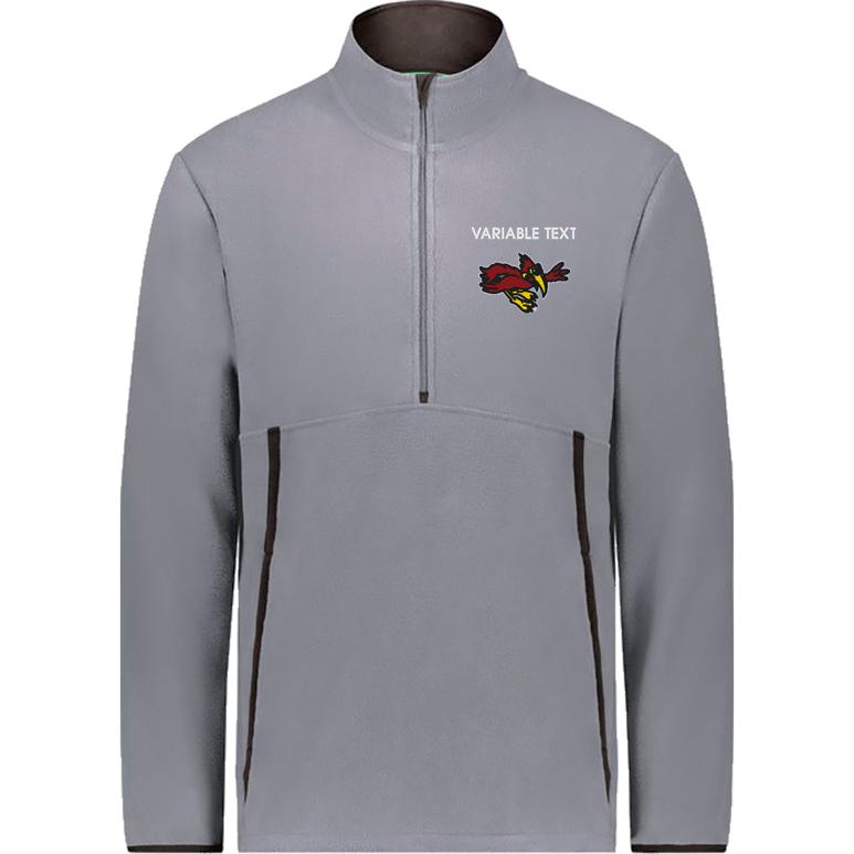 Augusta Chill Fleece 2.0 1/2 Zip Pullover - Graphite