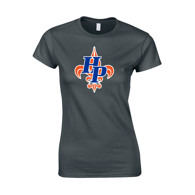 Women's Semi-Fitted Classic T-Shirt  - charcoal