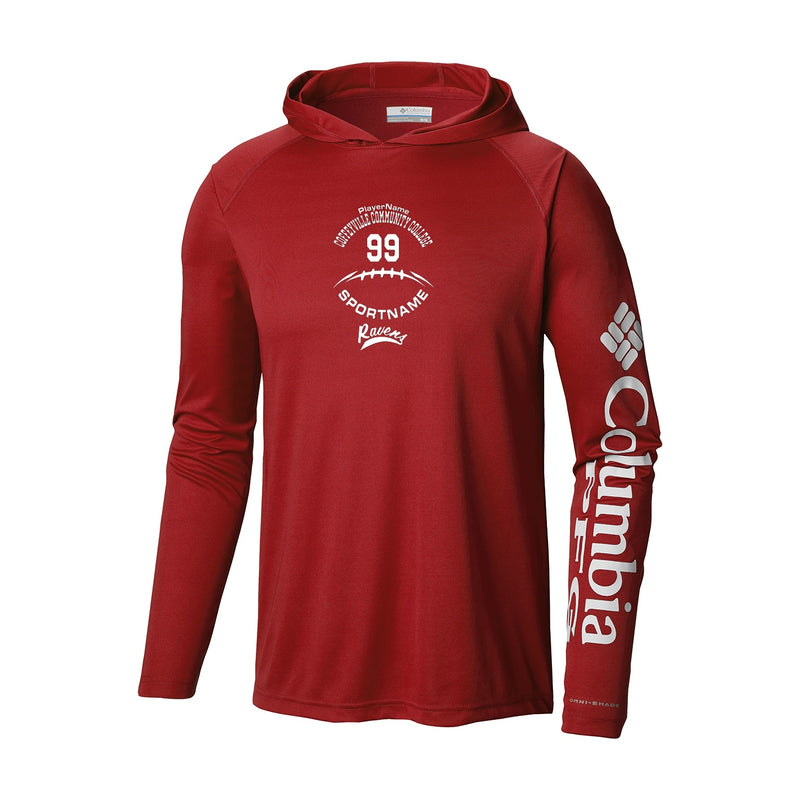 Men's Terminal Tackle Hoodie - intense red