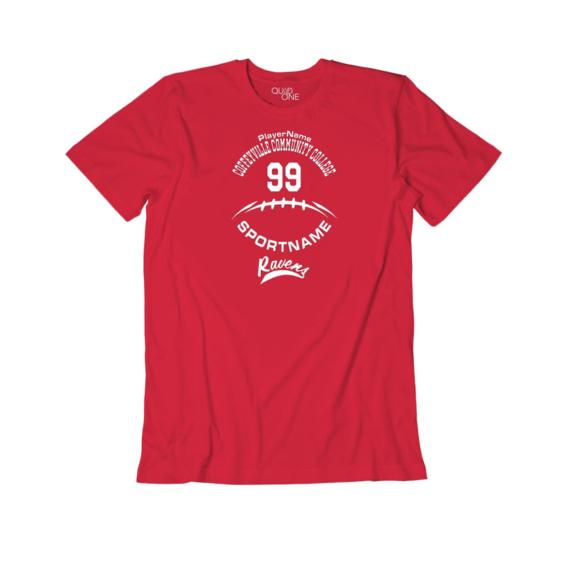 Classic Tee - Cardinal